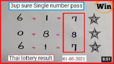thai lottery 3up direct pass formula|Thai Lottery .